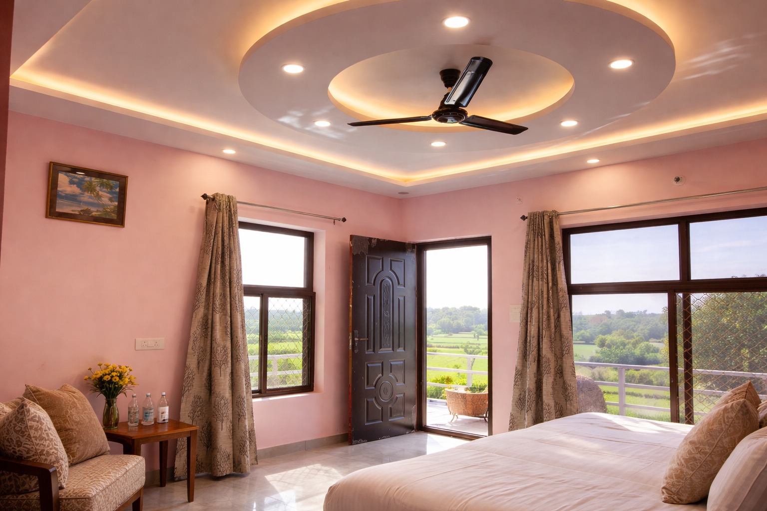 Peaceful retreat views