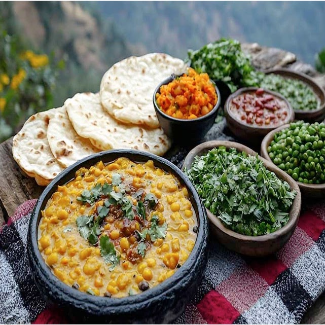 Aloo Ke Gutke traditional Kumaoni potato dish